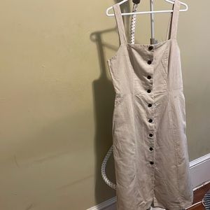 Gap linen dress 12 Tall